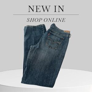 Levi's Women's Dark Blue Boot Cut Jeans Size 12L W31 L34